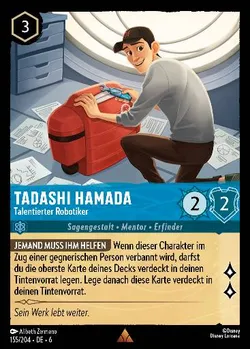 Tadashi Hamada - Talentierter Robotiker