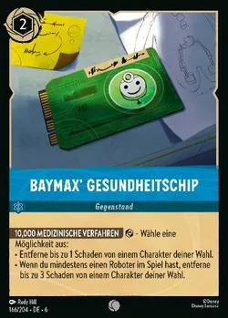 Baymax' Gesundheitschip