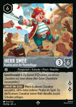 Herr Smee - Kapitän unter der Piratenflagge
