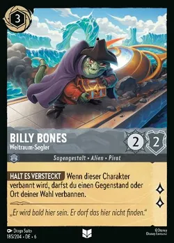 Billy Bones - Weltraum-Segler