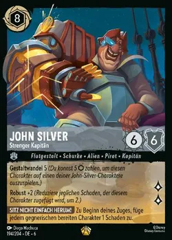 John Silver - Strenger Kapitän