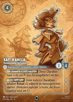 Käpt'n Amelia - Kommandantin der Legacy