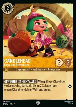 Candlehead - Engagierte Rennfahrerin