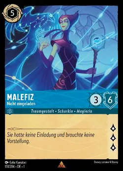 Malefiz - Nicht eingeladen