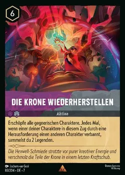 Die Krone wiederherstellen