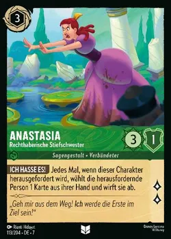 Anastasia - Rechthaberische Stiefschwester