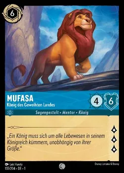 Mufasa - König des Geweihten Landes