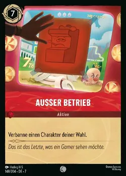 Ausser Betrieb