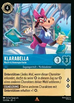Klarabella - Nachrichtenreporterin