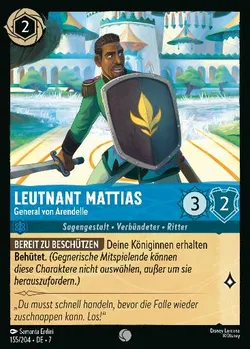 Leutnant Mattias - General von Arendelle