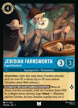 Jebidiah Farnsworth - Expeditionskoch