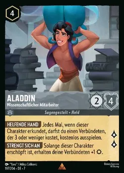 Aladdin - Wissenschaftlicher Mitarbeiter