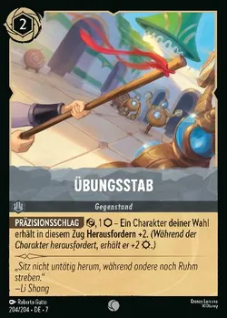 Übungsstab