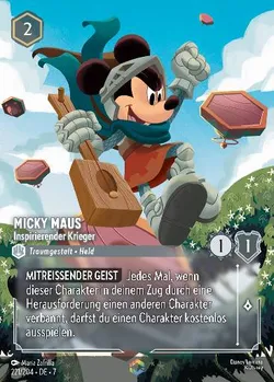 Micky Maus - Inspirierender Krieger