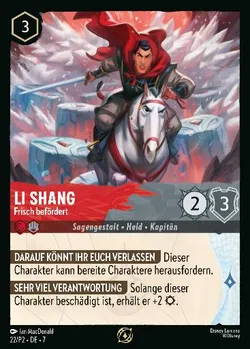 Li Shang - Frisch befördert