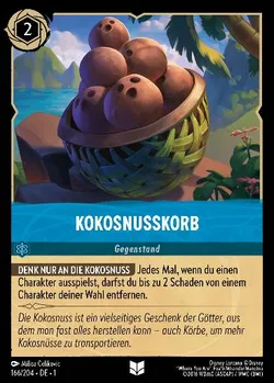 Kokosnusskorb