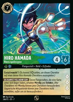 Hiro Hamada - Rüstungsdesigner