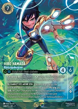 Hiro Hamada - Rüstungsdesigner