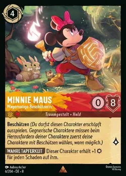 Minnie Maus - Wagemutige Beschützerin