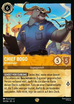 Chief Bogo - Befehlshaber