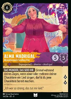Alma Madrigal - Akzeptierende Großmutter