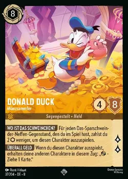 Donald Duck - Münzsammler