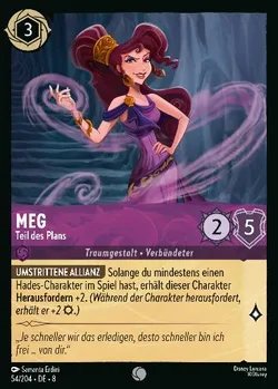 Meg - Teil des Plans