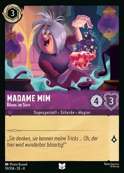 Madame Mim - Böses im Sinn