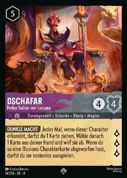 Dschafar - Hoher Sultan von Lorcana