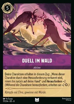 Duell im Wald