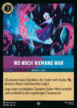 Wo noch niemand war