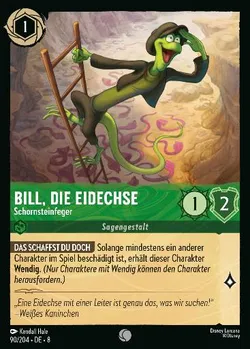 Bill, die Eidechse - Schornsteinfeger