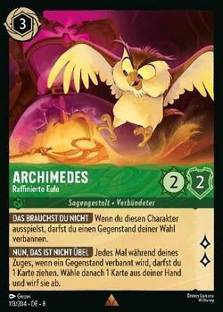 Archimedes - Raffinierte Eule