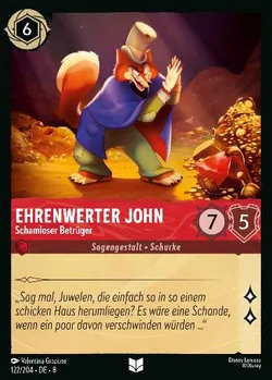 Ehrenwerter John - Schamloser Betrüger