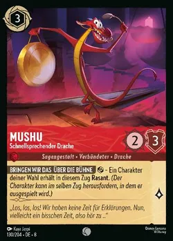 Mushu - Schnellsprechender Drache