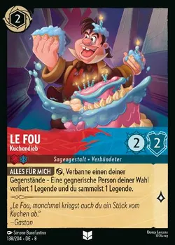 Le Fou - Kuchendieb