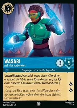 Wasabi - Auf alles vorbereitet