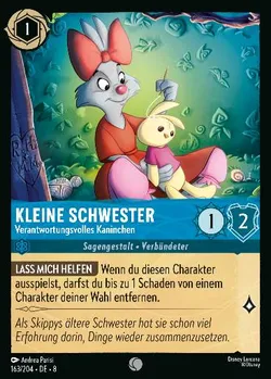 Kleine Schwester - Verantwortungsvolles Kaninchen