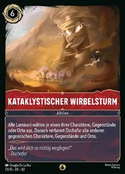 Kataklystischer Wirbelsturm