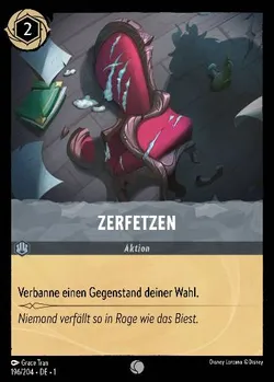 Zerfetzen