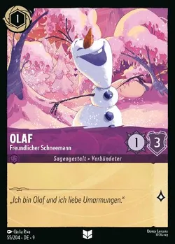 Olaf - Freundlicher Schneemann