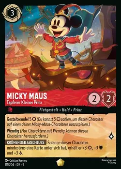 Micky Maus - Tapferer Kleiner Prinz