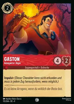 Gaston - Arroganter Jäger