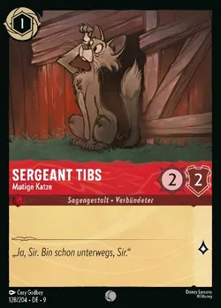 Sergeant Tibs - Mutige Katze