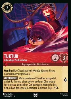 Tuktuk - Lebendiger Verbündeter