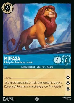 Mufasa - König des Geweihten Landes