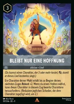 Bleibt nur eine Hoffnung