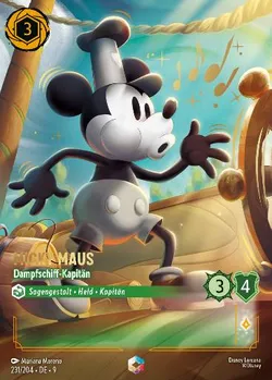 Micky Maus - Dampfschiff-Kapitän