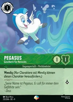 Pegasus - Geschenk für Hercules