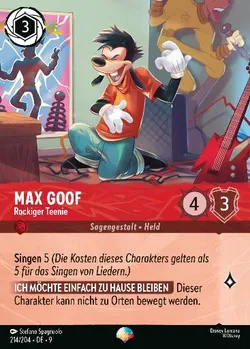 Max Goof - Rockiger Teenie